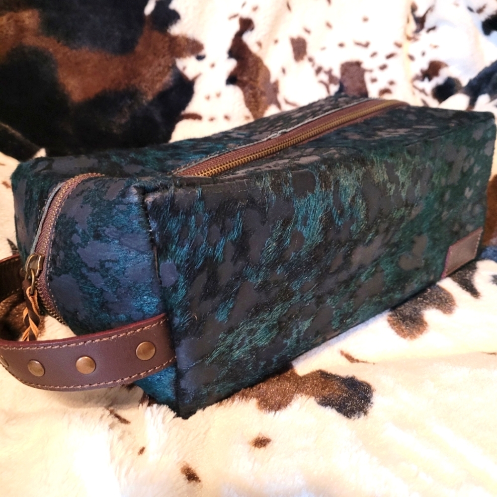 Hair on Hide Ditty Bag (Toiletry Bag) by Cheeky's